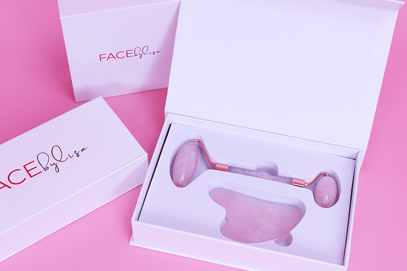 Rose Quartz Roller & Gua Sha Set